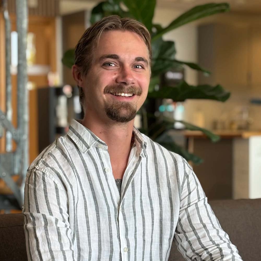 Filip Sennerby Hokloo som jobbar på Kontek.