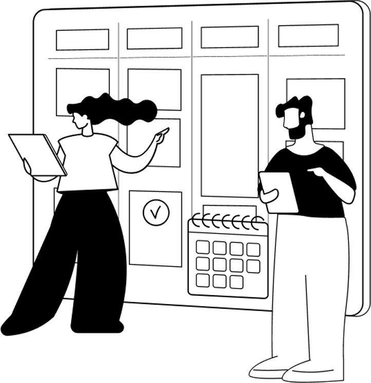 Illustration of the staffing system.