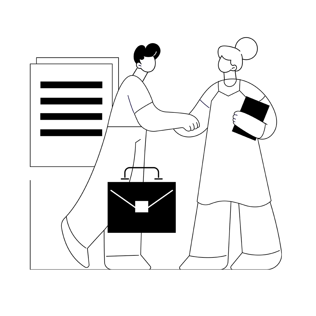 Illustration for the Kontek Payroll system for accounting firms.