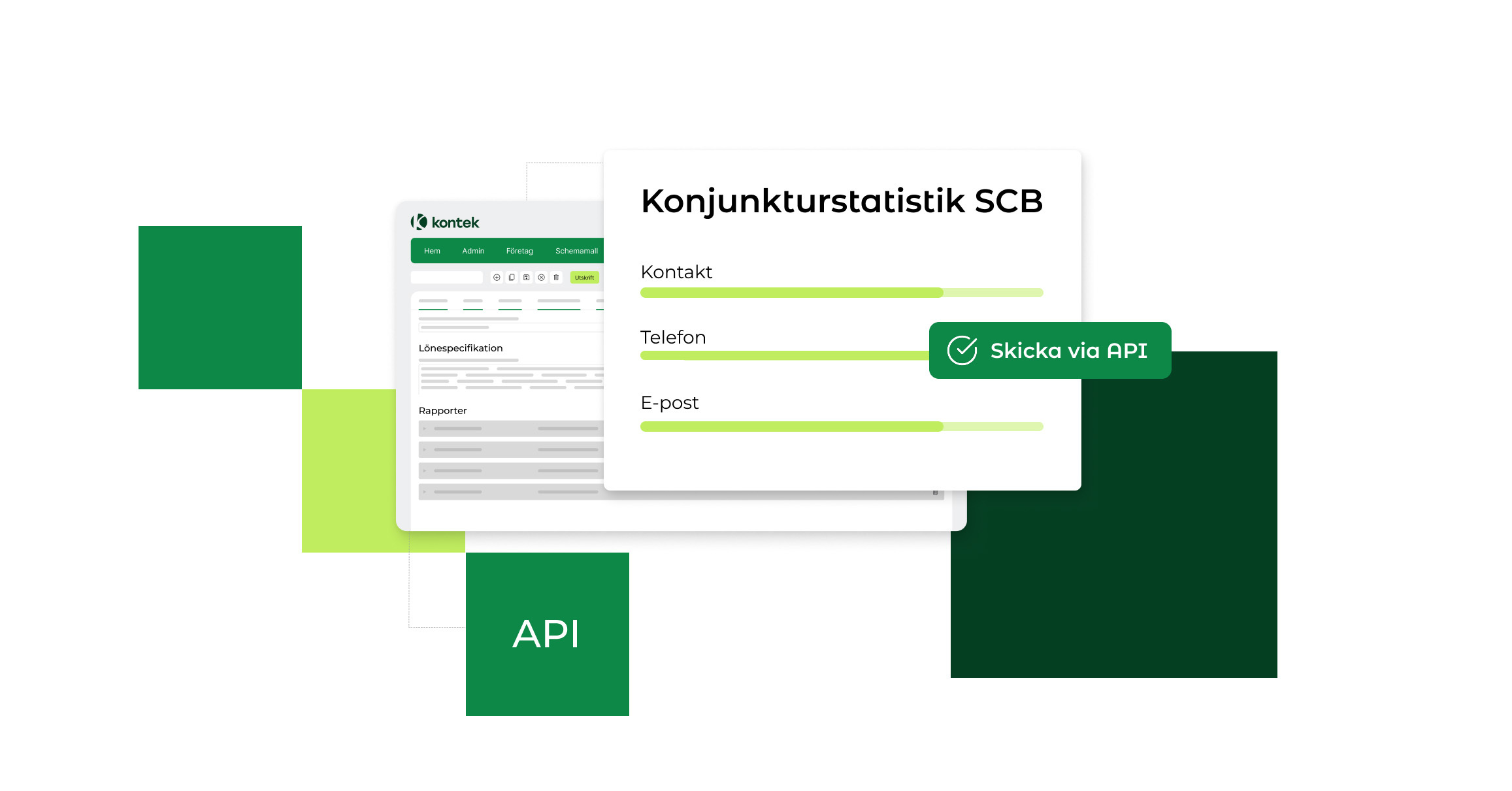 Kontek i teknisk framkant med SCB:s nya API