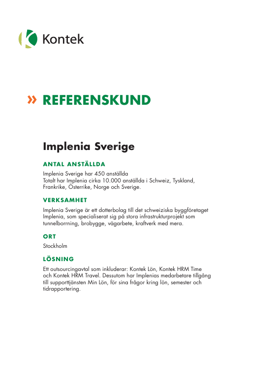 Implenia Sverige