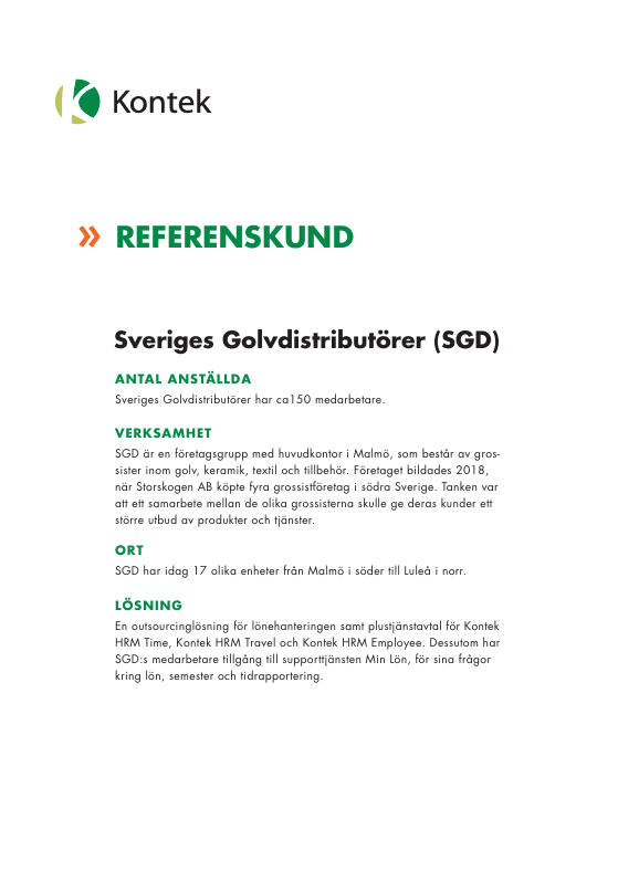 Sveriges Golvdistributörer (SGD)